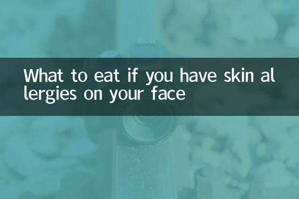 Cosa mangiare se hai allergie cutanee sul viso