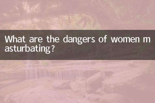 Welche Gefahren birgt das Masturbieren für Frauen?
