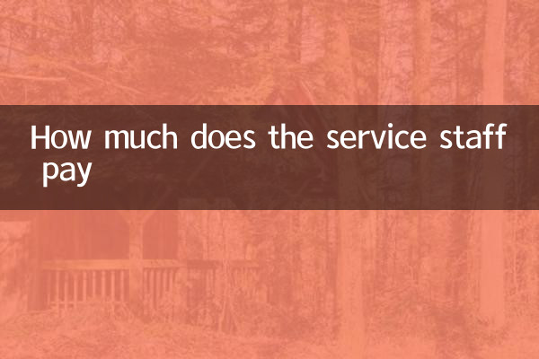Wie viel zahlt das Servicepersonal?