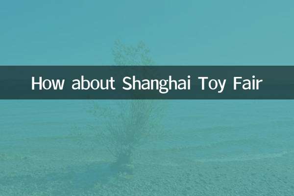 Wie wäre es mit Shanghai Spielzeugmesse