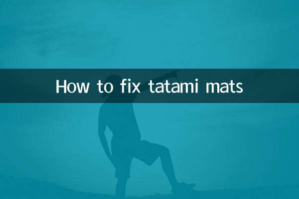 Tatami Matsの修正方法