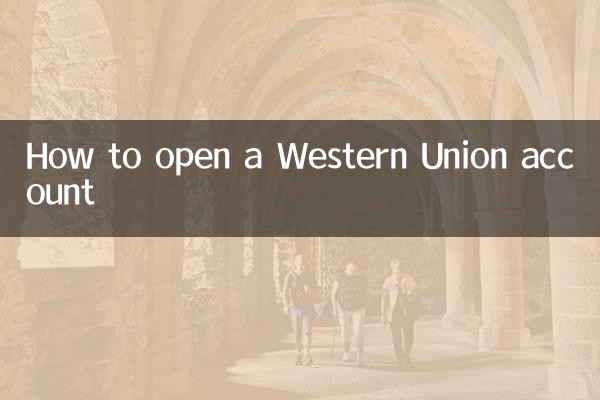 Cómo abrir una cuenta en Western Union