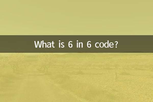 کد 6 در 6 چیست؟