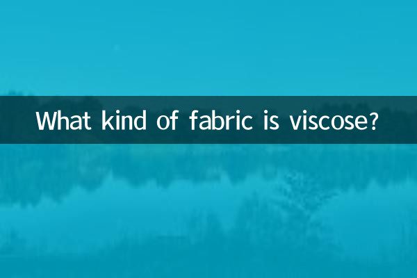 Was für ein Stoff ist Viskose?