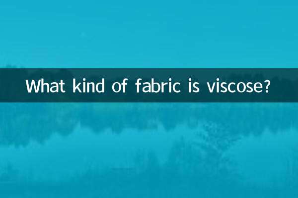 Was für ein Stoff ist Viskose?