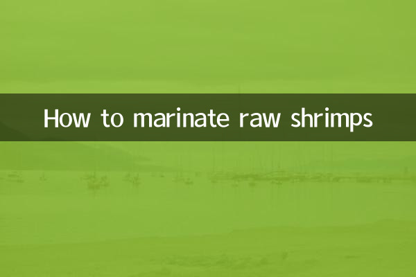 Comment noyer les crevettes