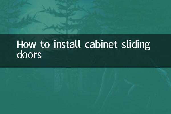 Como instalar portas deslizantes de armário