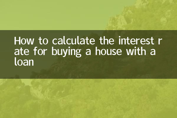 Comment calculer le taux d'intérêt pour acheter une maison avec un prêt