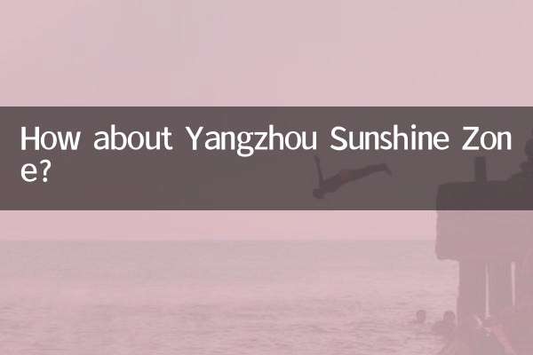 揚州陽光地帶怎麼樣