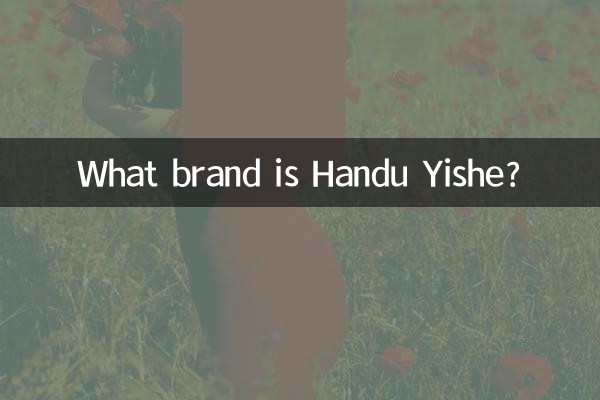 ہینڈو یشی کون سا برانڈ ہے؟