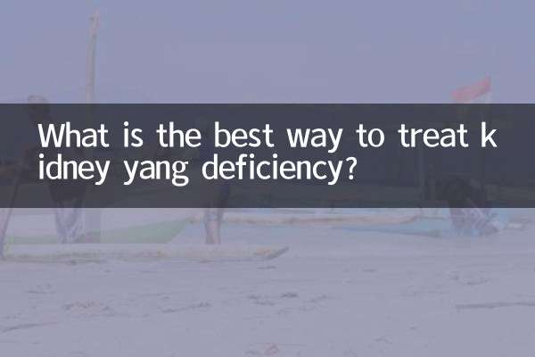 ¿Cuál es la mejor manera de tratar la deficiencia de yang del riñón?