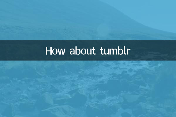 How about tumblr