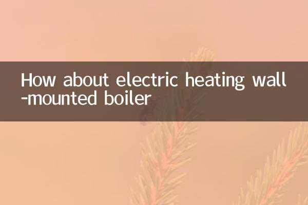 電気暖房壁掛けボイラーはいかがですか