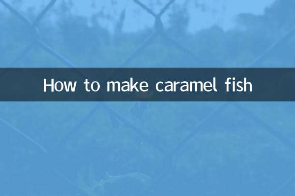 Wie man Karamellfisch macht