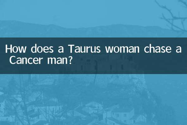 কীভাবে একজন বৃষ রাশির মহিলা একজন কর্কট পুরুষকে তাড়া করে?