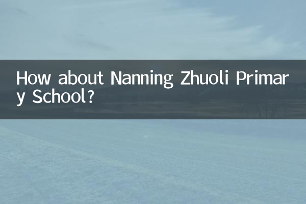 南宁市卓立小学怎么样