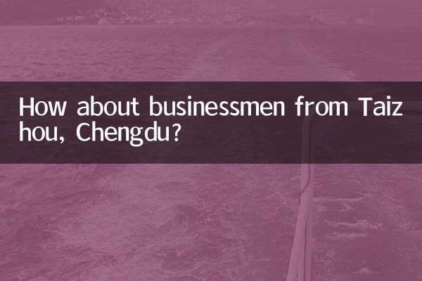 তাইজৌ, চেংডু থেকে ব্যবসায়ীরা কেমন আছেন?