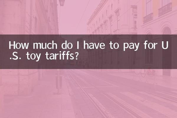 مجھے امریکی کھلونے کے نرخوں کے لئے کتنا ادائیگی کرنا ہے؟