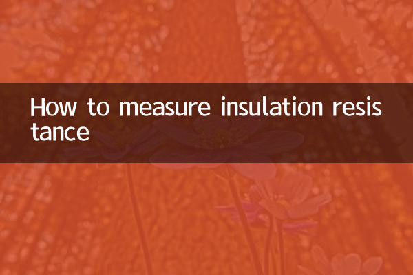 So messen Sie den Isolationswiderstand