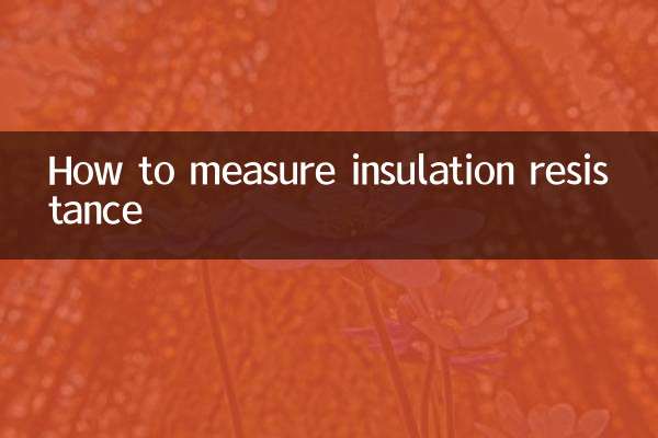 So messen Sie den Isolationswiderstand