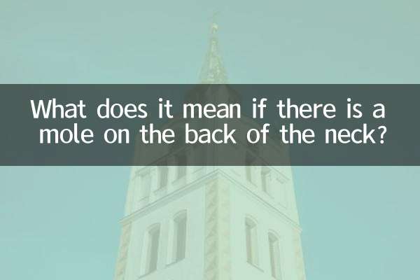ঘাড়ের পিছনে তিল থাকলে এর অর্থ কী?