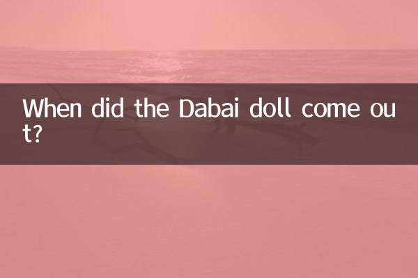 Quando a boneca Dabai foi lançada?