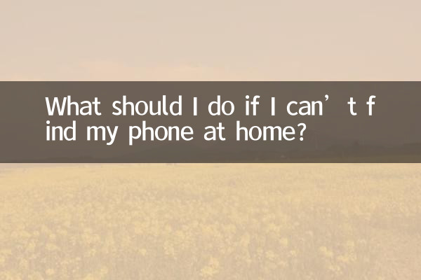 আমি যদি বাড়িতে আমার ফোন খুঁজে না পাই তাহলে আমার কী করা উচিত?