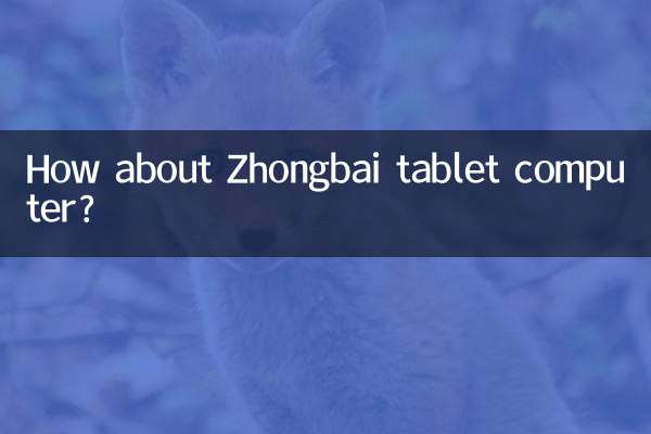 کامپیوتر تبلت Zhongbai چطور؟