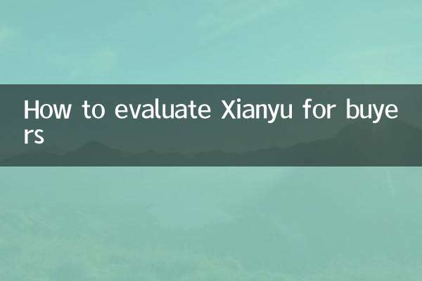 खरीदारों के लिए Xianyu का मूल्यांकन कैसे करें