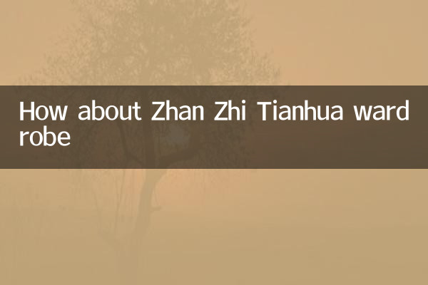 ¿Qué tal el vestuario de Zhan Zhi Tianhua?