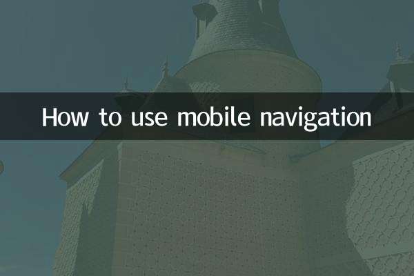So verwenden Sie die mobile Navigation