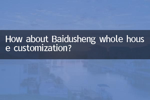 Как насчет персонализации всего дома Baidusheng?