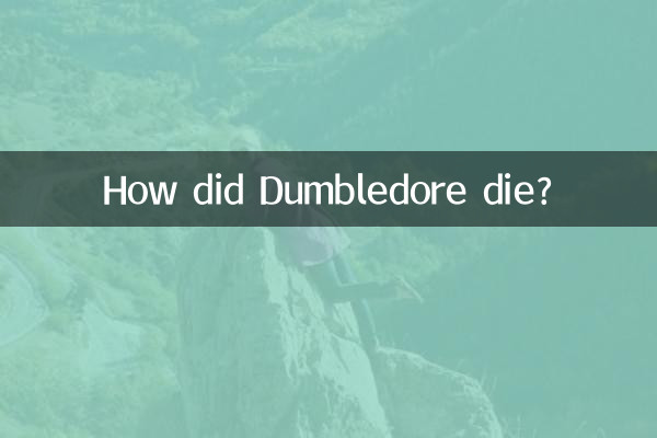 Comment Dumbledore est-il mort ?