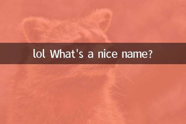 lol একটি সুন্দর নাম কি?