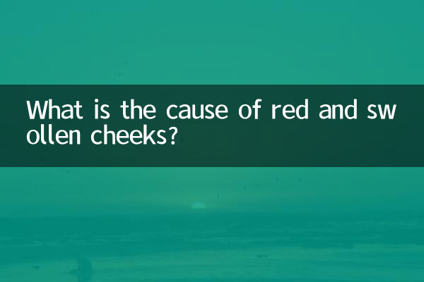 ما هو سبب احمرار وتورم الخدود؟