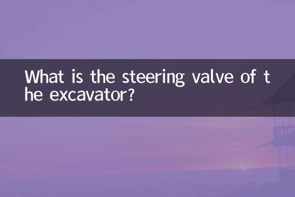 ما هو صمام التوجيه للحفارة؟