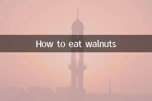 Como comer nueces