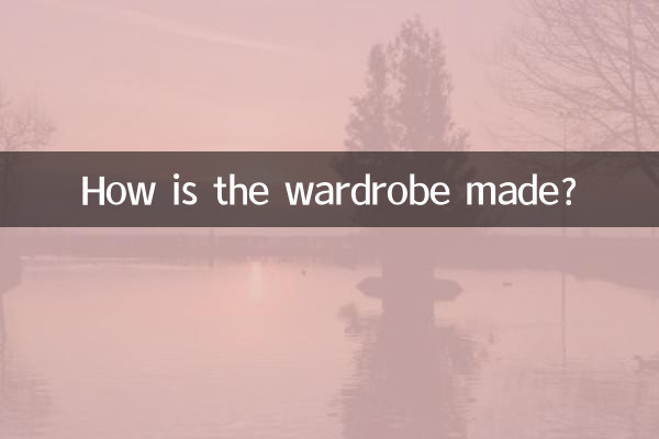 Wie wird die Garderobe hergestellt?