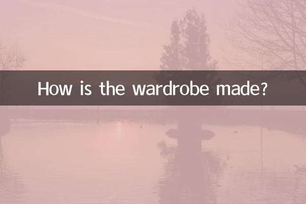 Wie wird die Garderobe hergestellt?