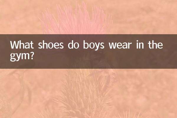 健身房穿什么鞋子男生