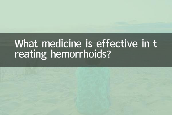 Quale medicinale è efficace nel trattamento delle emorroidi?