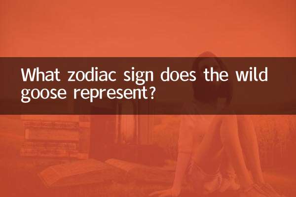 기러기는 어떤 별자리를 나타냅니까?