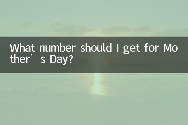 مدرز ڈے کے لئے مجھے کس تعداد میں ملنا چاہئے؟