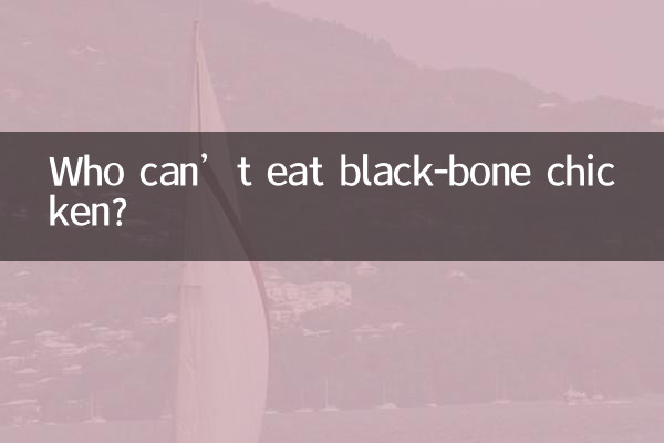 Chi non può mangiare il pollo con le ossa nere?