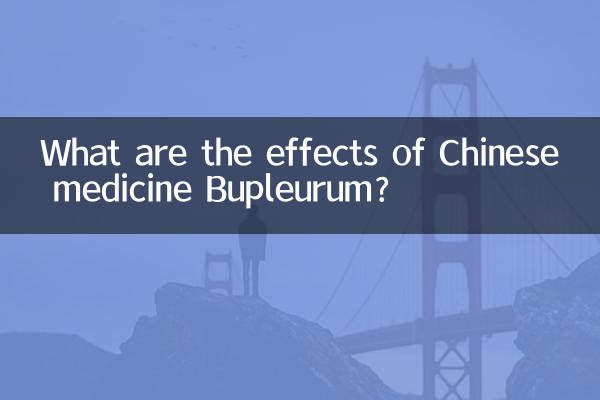 Quais são os efeitos do Bupleurum da medicina chinesa?