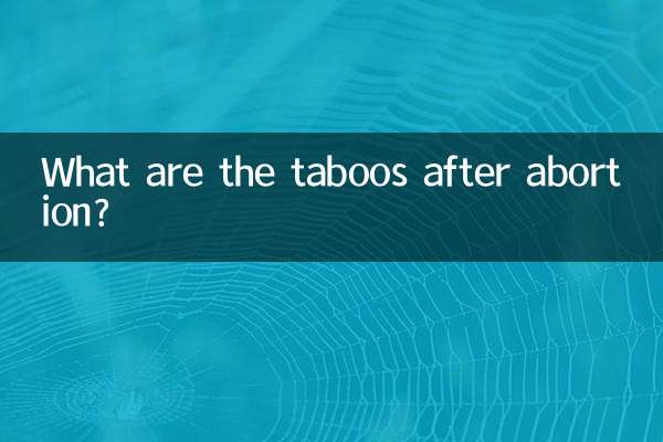 Welche Tabus gibt es nach der Abtreibung?