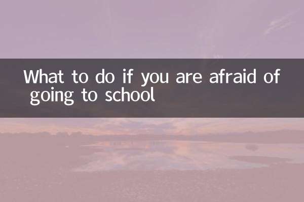 Was tun, wenn Sie Angst vor dem Schulbesuch haben?