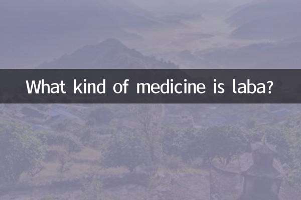 What kind of medicine is laba?