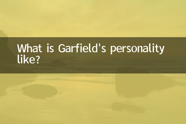 加菲猫性格怎么样