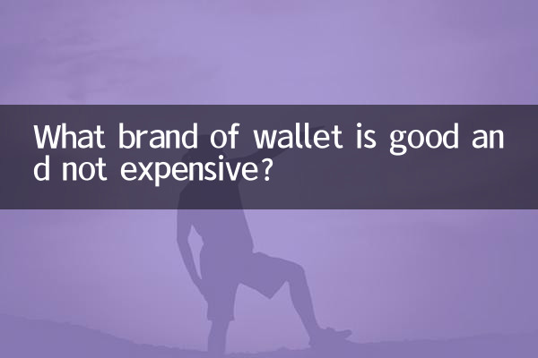 किस ब्रांड का बटुआ अच्छा है और महंगा नहीं?